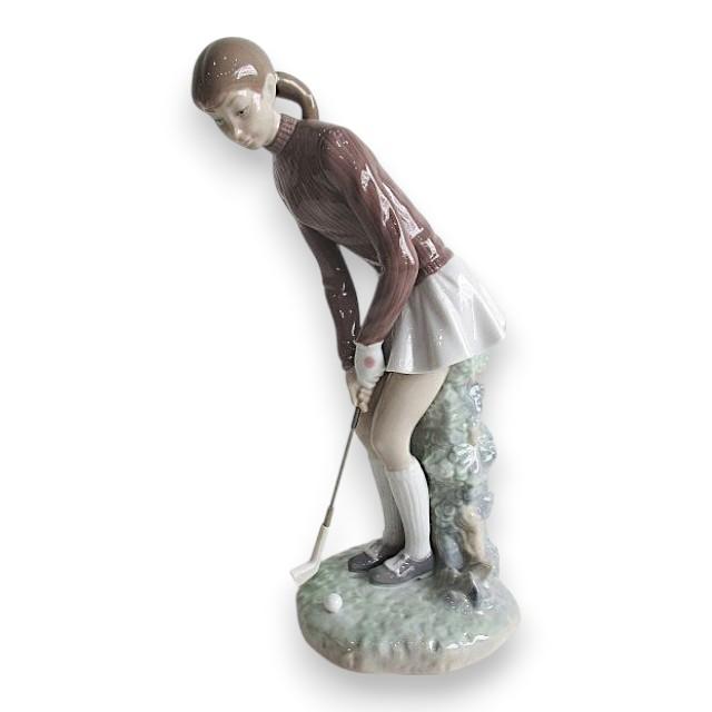 LLADRO リヤドロ フィギュリン 磁器人形 ナイスパット レディ