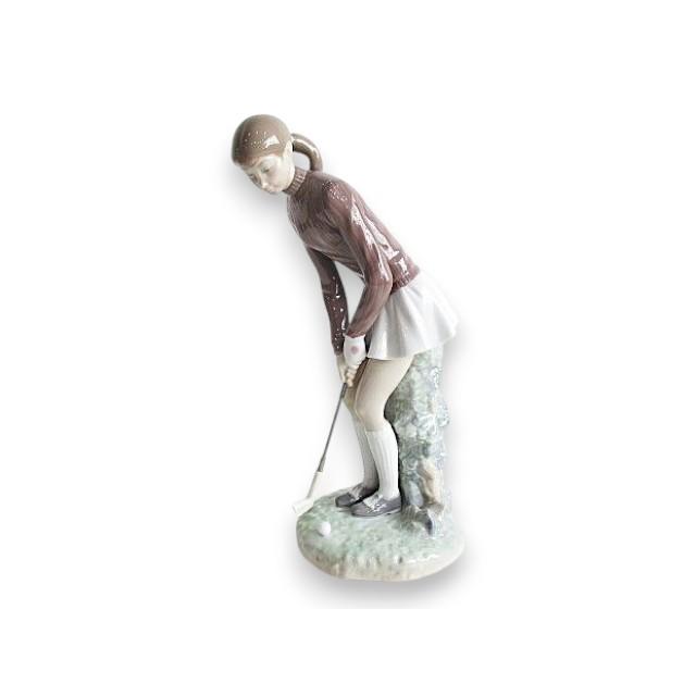 LLADRO リヤドロ フィギュリン 磁器人形 ナイスパット レディ