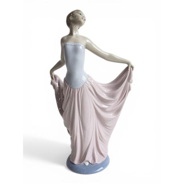 LLADRO リヤドロ フィギュリン 0505 踊る少女 置物 インテリア 陶磁器 