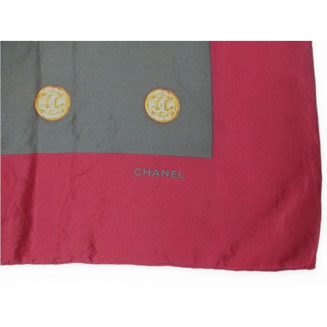 CHANEL（シャネル） ヴィンテージ コイン柄 ココ CC スカーフ 大判