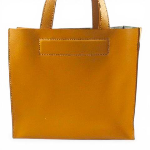 クレージュ courreges トートバッグ ハンドバッグ キャメル レザー調 