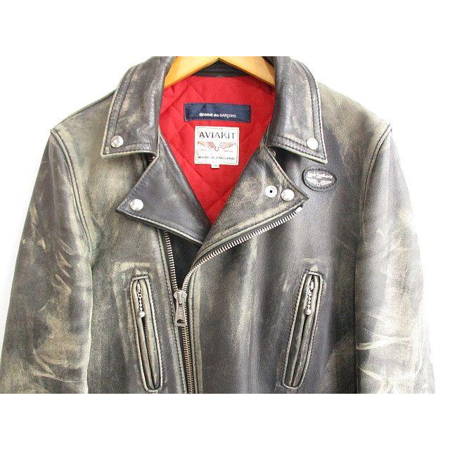 コムデギャルソン COMME des GARCONS Lewis Leathers ルイスレザー 38