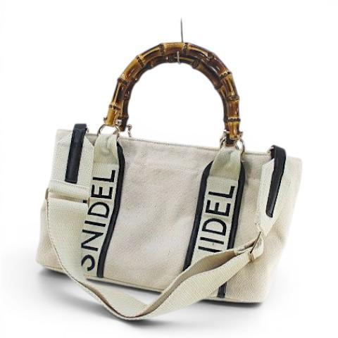 SNIDEL（スナイデル） トートバッグ バンブーハンドル ハンド