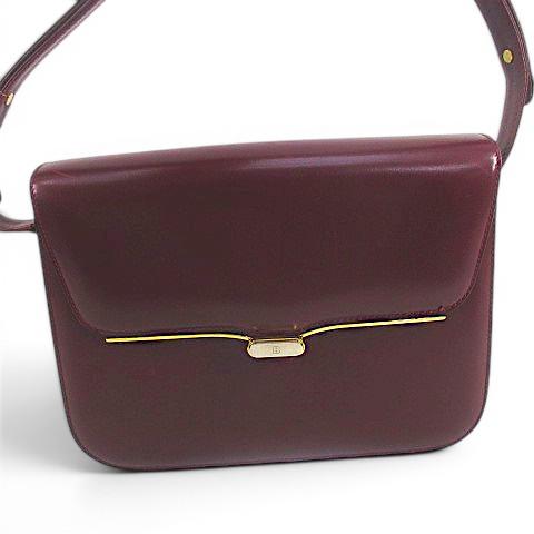 Bally（バリー） ショルダーバッグ ボルドー ゴールデン金具