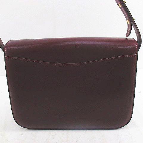 Bally（バリー） ショルダーバッグ ボルドー ゴールデン金具