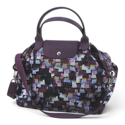 Longchamp トートバッグ 総柄 2way Longchamp トートバッグ 総柄 2way 