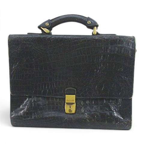Bally（バリー） ヴィンテージ ビジネスバッグ ブラック 黒系