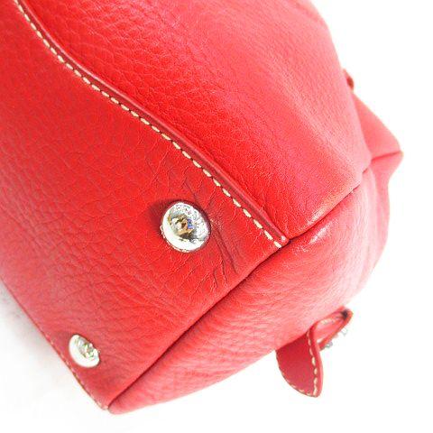PRADA（プラダ） 型押しロゴ ミニボストンバッグ ハンドバッグ ロゴ