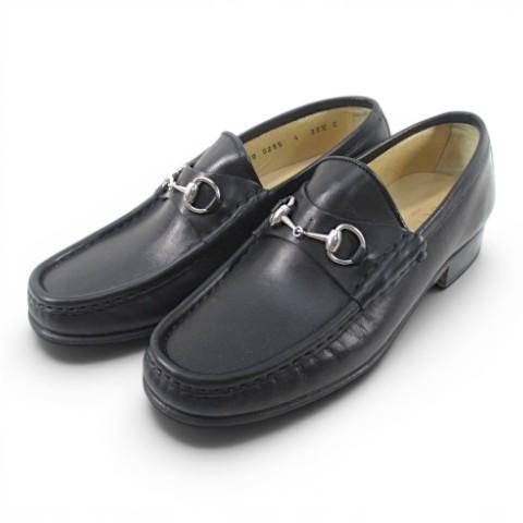 GUCCI（グッチ） GUCCI 100 0255 ローファー ホースビット シルバー