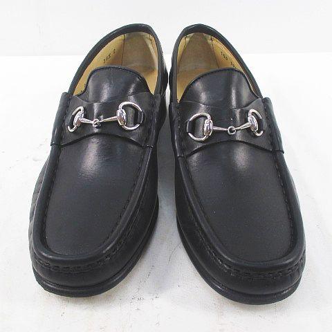 GUCCI（グッチ） GUCCI 100 0255 ローファー ホースビット シルバー