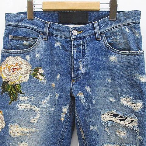 ドルチェ&ガッバーナ 14GOLDデニム 48 Dolce & Gabbana DOLCE&GABBANA（ドルチェ & ガッバーナ） ドルガバ DOLCE&GABBANA 14