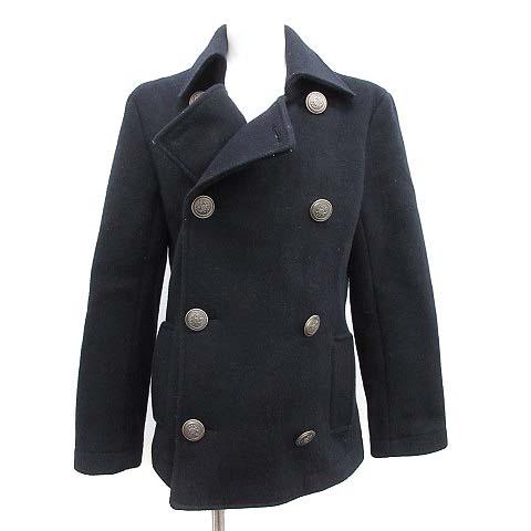 中古 ダリア Dahl 039 Ia ピーコート Pコート ショート ウール S M 紺 ネイビー Mf37 レディース 選択