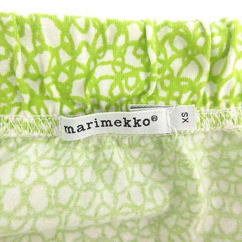 中古 マリメッコ Marimekko ワンピース ひざ丈 ベアトップ 総柄 Xs 黄緑 Mf37 レディース ベクトル 古着 081 ブランド古着販売のベクトル 通販 Yahoo ショッピング