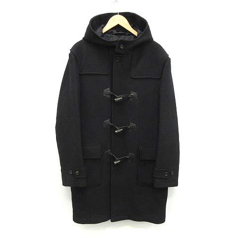 大注目 ルイヴィトン Louis Vuitton ダッフルコート ロング フード ウール カシミヤ混 50 黒 ブラック Mf10 メンズ ベクトル 古着 豪華 Zoetalentsolutions Com