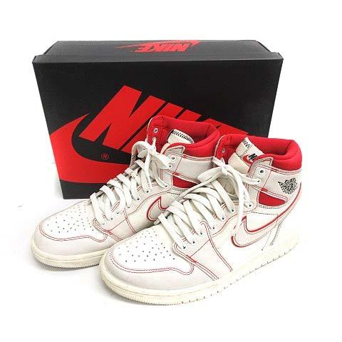 中古 ナイキ スニーカー ハイカット エアジョーダン 1 レトロ ハイ Air Jordan 1 Retro High Og 26 5cm 白 ホワイト 5550 160 メンズ ベクトル 古着 081 ブランド古着販売のベクトル 通販 Yahoo ショッピング