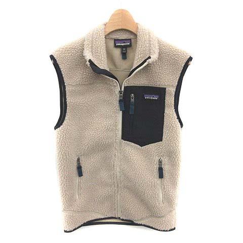 大特価アウトレット 中古 パタゴニア Patagonia 19aw フリースベスト クラシック レトロ X Classic Retro X Vest ジップアップ Xxs ベージュ 紺 メンズ ベクトル 古着 081 ブランド古着販売のベクトル 通販 Yahoo ショッピング 春バーゲン