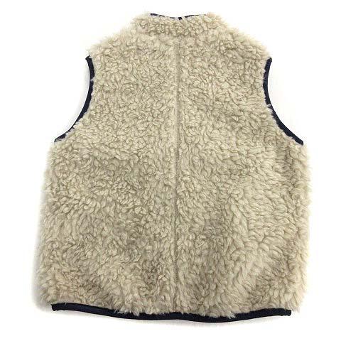 中古 パタゴニア Patagonia 子供服 ベビー服 フリースベスト Baby Retro X Vest レトロx ジップアップ 2t 90cm ベージュ 61035 Kh キッズ ベクトル 古着 081 102012150062 ブランド古着販売のベクトル 通販 Yahoo ショッピング