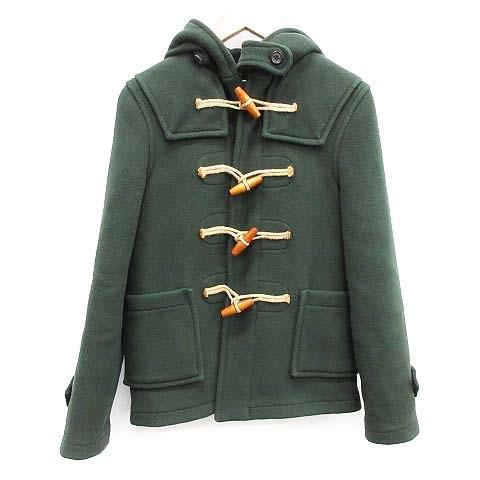 正規激安 ファクトタム Factotum グローバーオール Groverall ダッフルコート ショート丈 裏地チェック ウール M 緑 グリーン Yt メンズ ベクトル 古着 激安ブランド Atempletonphoto Com