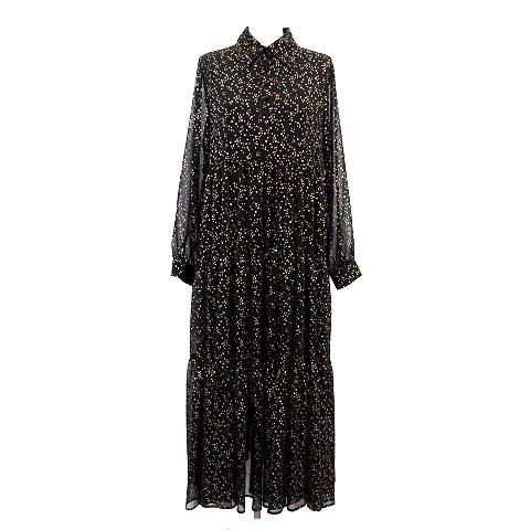 中古 アメリヴィンテージ Ameri Vintage 完売品 ss Twinkle Widening Dress ワンピース ドレス ロング シアー シャツ 星 S 黒 ベクトル 古着 081 ブランド古着販売のベクトル 通販 Yahoo ショッピング