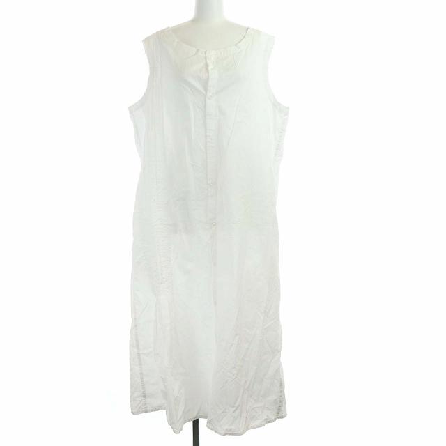 人気沸騰ブラドン M 2 カットオフ ロング シャツワンピース ノースリーブ Shirt Sleeveless Tuck Broad 100 2 21aw 中古 ヨウジヤマモト 100 2 21aw 中古 ヨウジヤマモト Yamamoto Yohji 白 古着 ベクトル ホワイト ワンピース チュニック Home Orange My