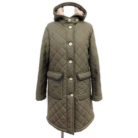 マッキントッシュ MACKINTOSH キルティング ボア ロング コート フード