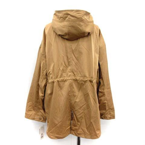セールsale Off 中古 未使用品 ローズバッド タグ付き ジャケット ミドル丈マウンテンパーカ ミリタリー 古着 モッズコート ベクトル メンズ ベージュ F スプリング