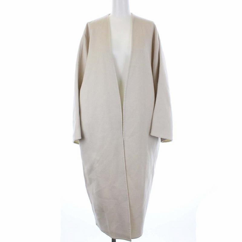 ドゥーズィエムクラス 17AW ドルマンコクーンコート ノーカラーコート  