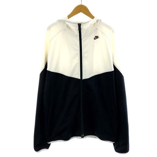 90s 白タグ NIKE ナイキ ネイビー 紺色 パーカー XL ショッピング超高