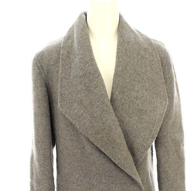 中古 アルマーニ ジーンズ Armani Jeans コート ロングコート チェスターコート ショールカラー 36 S グレー G レディース ベクトル 古着 081 ブランド古着販売のベクトル 通販 Yahoo ショッピング