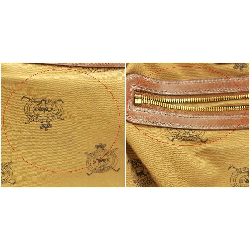 ラルフローレン RALPH LAUREN ワンショルダーバッグ レザー ロゴ 型