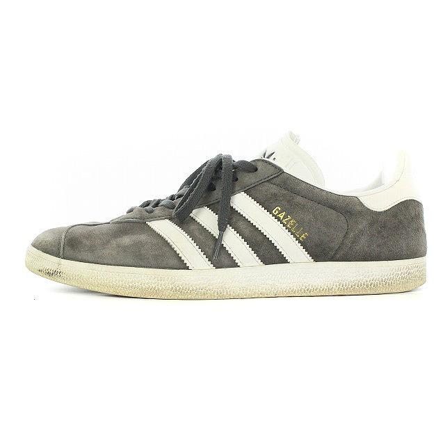 中古 アディダス Adidas ガゼル Gazelle スニーカー シューズ ローカット スウェード 29cm グレー 白 ホワイト 5480 Hz21 メンズ ベクトル 古着 081 ブランド古着販売のベクトル 通販 Yahoo ショッピング