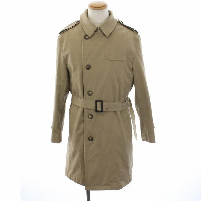 中古 ローレンラルフローレン Lauren Ralph Lauren トレンチコート シングル ベルト ライナー付 42 S ベージュ Nm メンズ ベクトル 古着 081 ブランド古着販売のベクトル 通販 Yahoo ショッピング