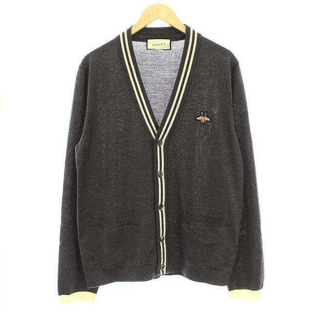 中古 グッチ GUCCI カーディガン BEE 刺繍 ニット ウール 蜂 L グレー /☆G メンズ 【ベクトル 古着】 :081-102204080113:ブランド古着販売のベクトル - 通販 - Yahoo!ショッピング 中古 グッチ GUCCI カーディガン BEE 刺繍 ニット ウール 蜂 L グレー /☆G メンズ 【ベクトル 古着】 :081-102204080113:ブランド古着販売のベクトル - 通販 - Yahoo!ショッピング