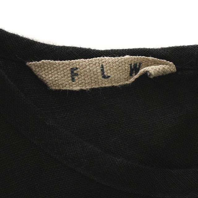 中古 フォグリネンワーク Fog Linen Work Flw ワンピース 麻100 リネン ロング 長袖 F 黒 ブラック G レディース ベクトル 古着 081 ブランド古着販売のベクトル 通販 Yahoo ショッピング
