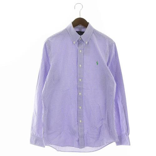 中古 ラルフローレン RALPH LAUREN ギンガムチェック シャツ ボタンダウン ロゴ 長袖 M 白 ホワイト 紫 パープル /SR33 ●D メンズ 【ベクトル 古着】 :081-102204130052:ブランド古着販売のベクトル - 通販 - Yahoo!ショッピング 中古 ラルフローレン RALPH LAUREN ギンガムチェック シャツ ボタンダウン ロゴ 長袖 M 白 ホワイト 紫 パープル /SR33 ●D メンズ 【ベクトル 古着】 :081-102204130052:ブランド古着販売のベクトル - 通販 - Yahoo!ショッピング