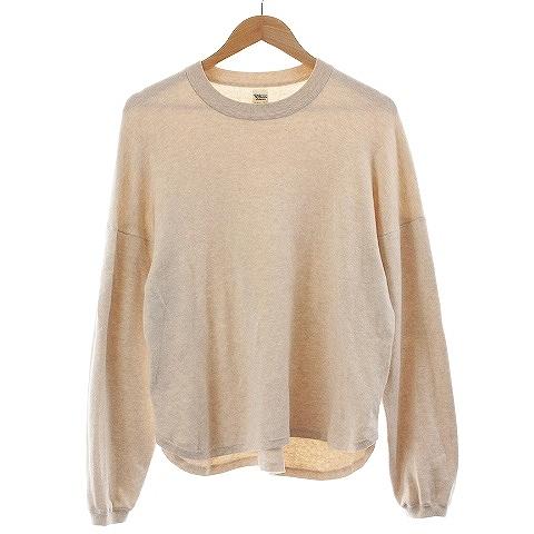 ロンハーマン Ron Herman ニット セーター 長袖 クルーネック Xs ベージュ メンズ 081 ブランド古着販売のベクトル 通販 Yahoo ショッピング