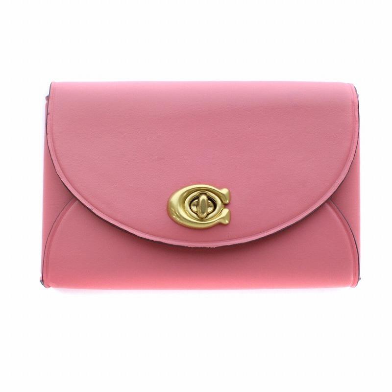 直営ストア COACH カードケース カードホルダー ピンク champs21.com