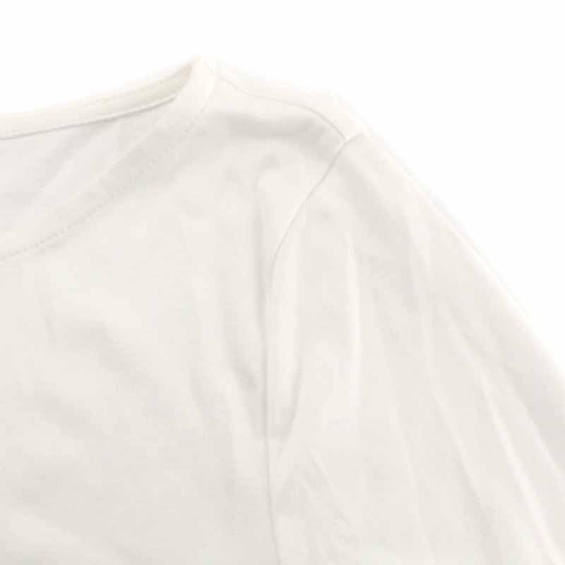 エムズグレイシー M'S GRACY 21SS カットソー 長袖 フリル袖 40 M 白