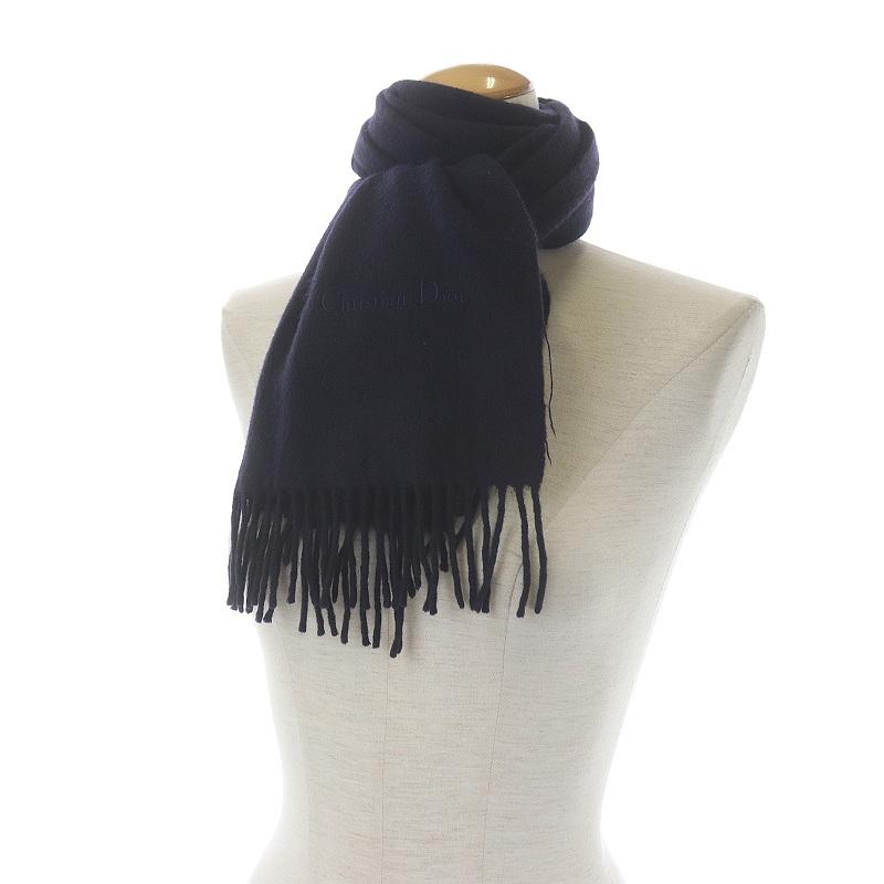 Christian Dior ディオール フリンジマフラー