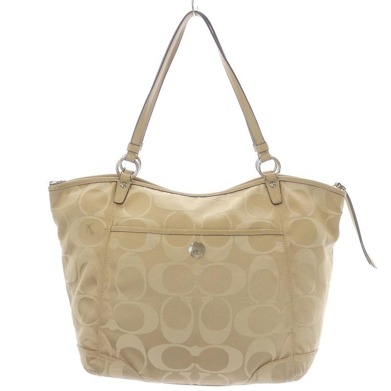コーチ COACH トートバッグ ハンドバッグ ショルダー シグネチャー