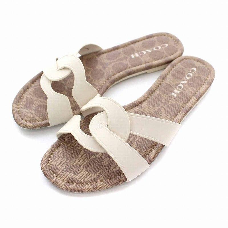 コーチ COACH essie leather sandal エッシー レザー サンダル