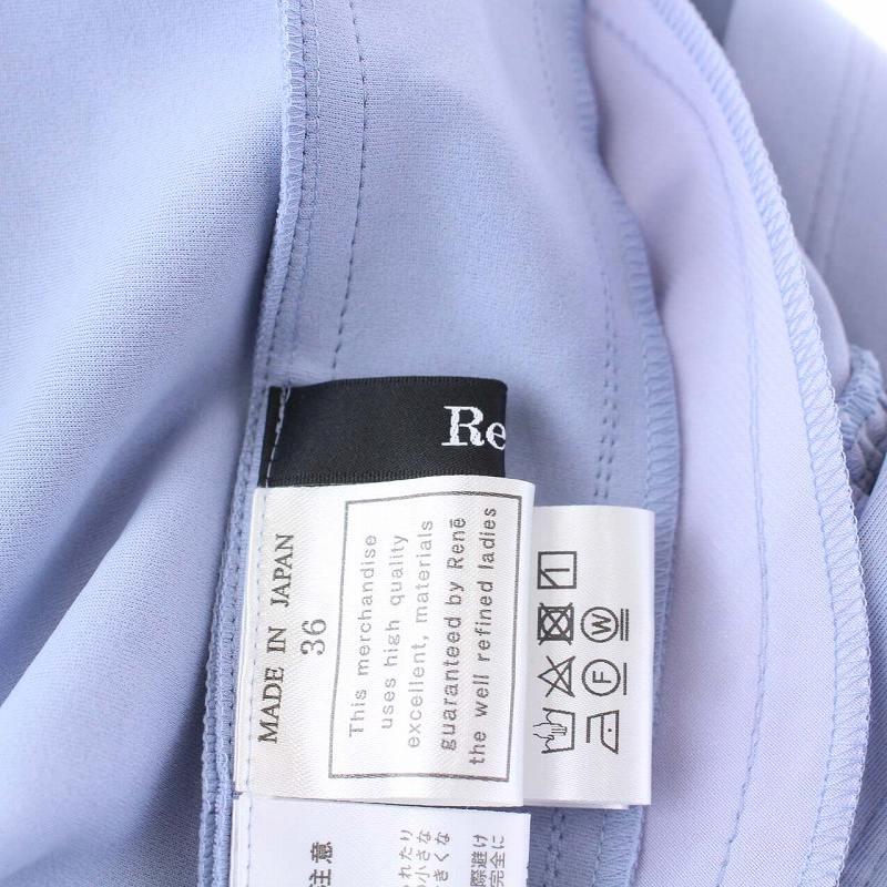 ルネ Ribbon and Puff リラテックワンピース 半袖 ロング 36 | www