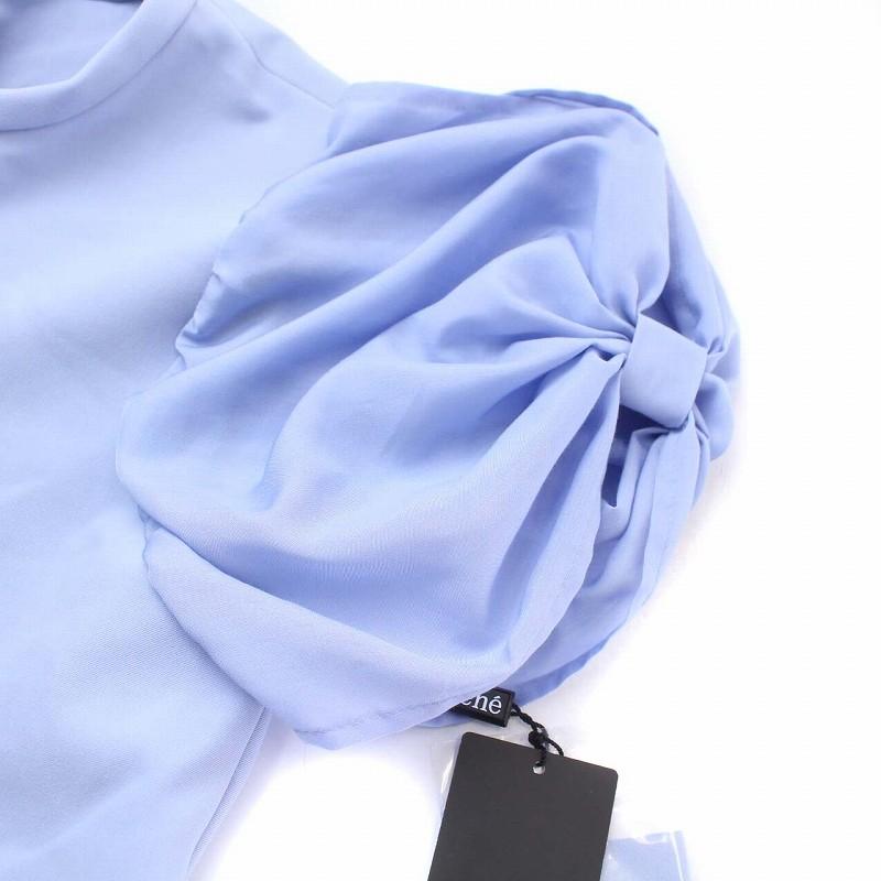 ルネ Ribbon and Puff リラテックワンピース 半袖 ロング 36 | www