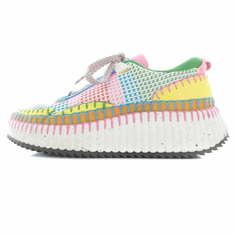 CHLOE nama スニーカー 37 24cm Happy Yellow | www.tspea.org