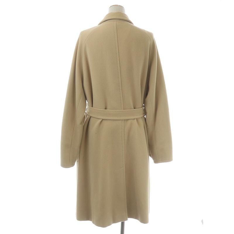 マックスマーラ MAX MARA 白タグ チェスターコート ロング 留具なし