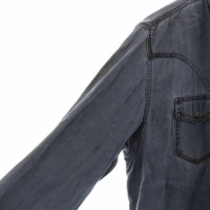 ディーゼル DIESEL SODERA ヴィンテージ加工 ウエスタンデニムシャツ