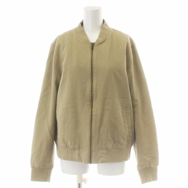 アーバンリサーチ URBAN RESEARCH アイテムズ ITEMS ブルゾン ジャケット ジップアップ 長袖 リネン混 38 M ベージュ /TR4 レディース :081-102212090509:ブランド古着販売のベクトル 通販 パーカー レディース Mフード付き 緑