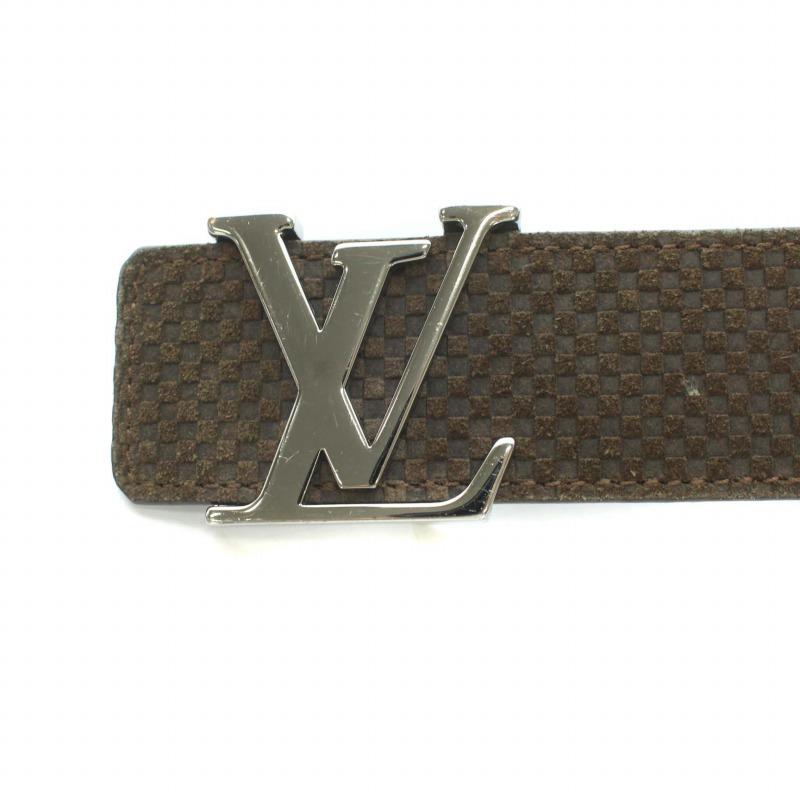 ルイヴィトン LOUIS VUITTON サンチュール LVイニシャルベルト ハトメ