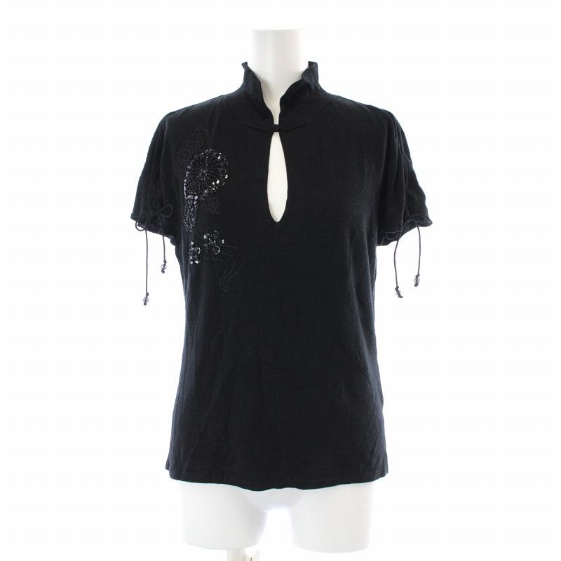 viviennetam チャイナカラーのトップス