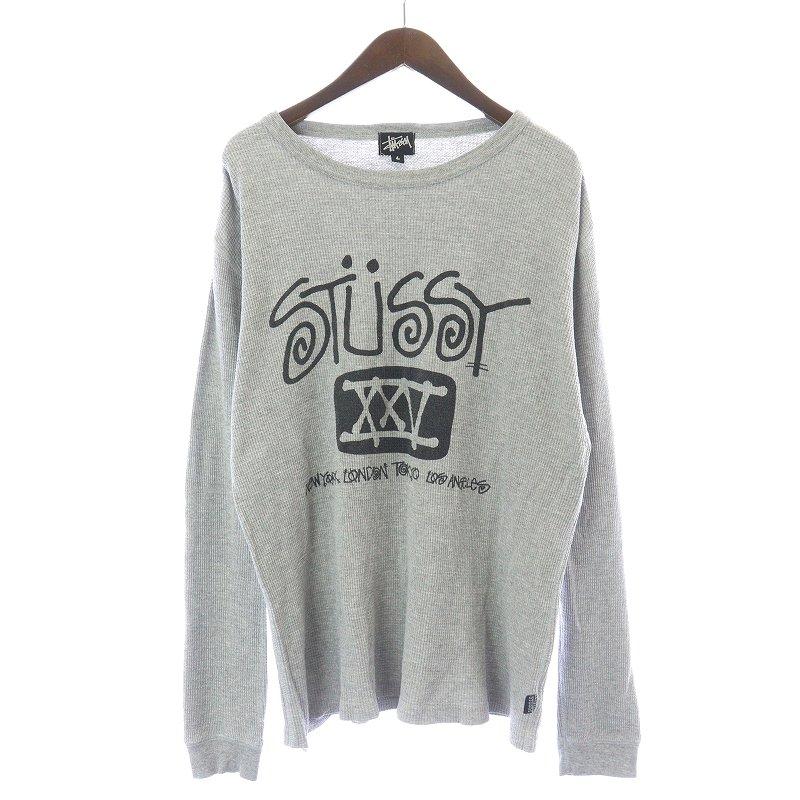 トップ STUSSY ロングTシャツ 黒 L starehegirlscentre.sc.ke